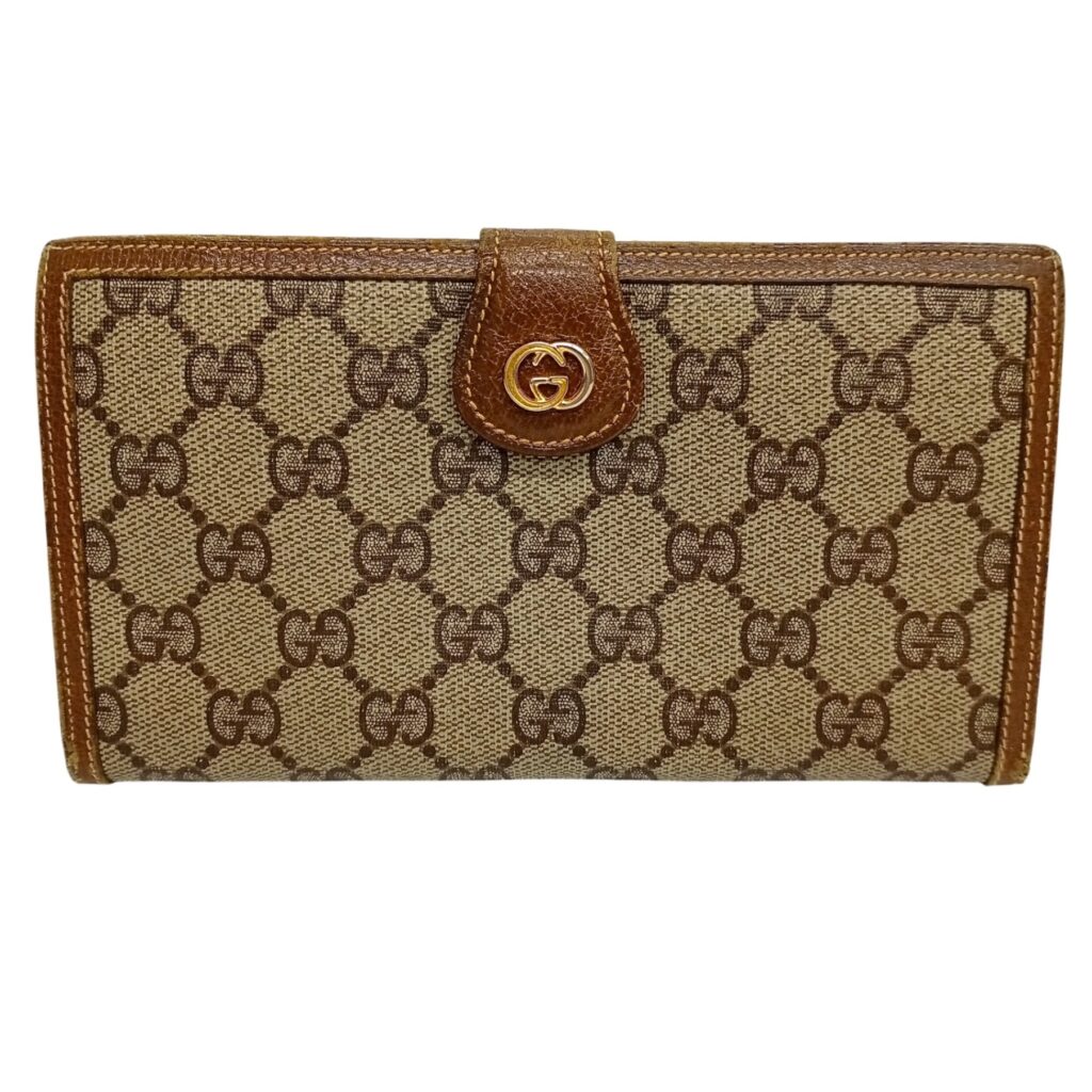グッチ(GUCCI) オールドグッチ キャンバス インターロッキングG GG柄