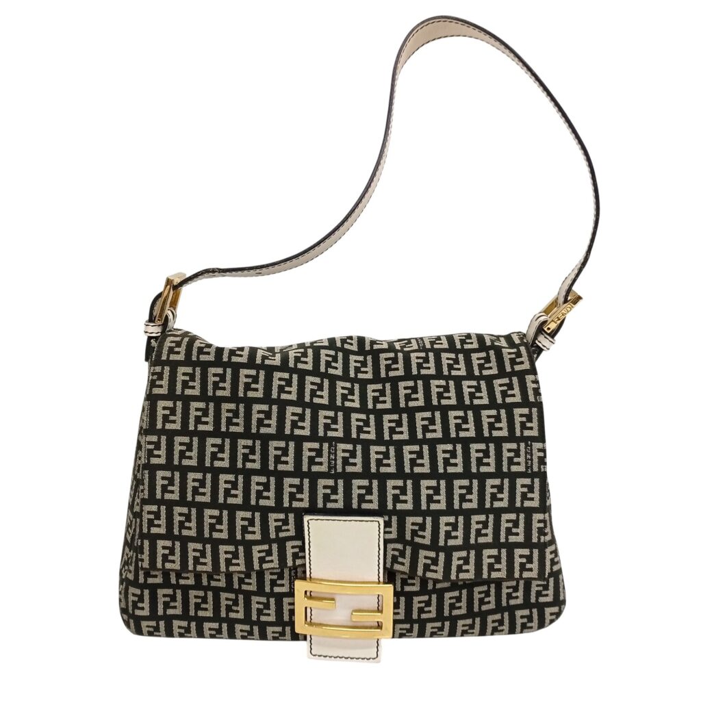 フェンディ(FENDI) キャンバス ズッキーノ マンマバケット 8BR001